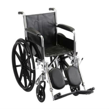 Manueller Rollstuhl höhenverstellbarer Beinauflage mit voller Armlehne
